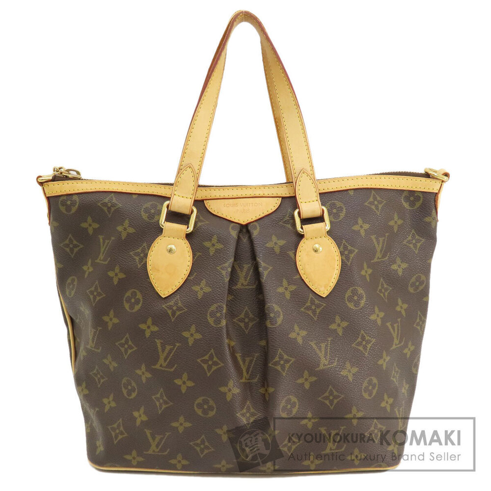 Louis Vuitton Palermo Monogram Tote Bag Canvas